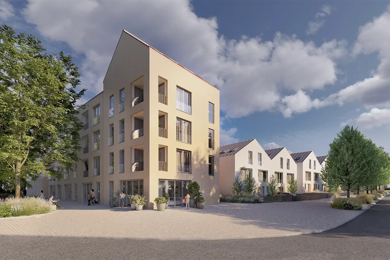 Vizualizace projektu Dukelská kasárna 2